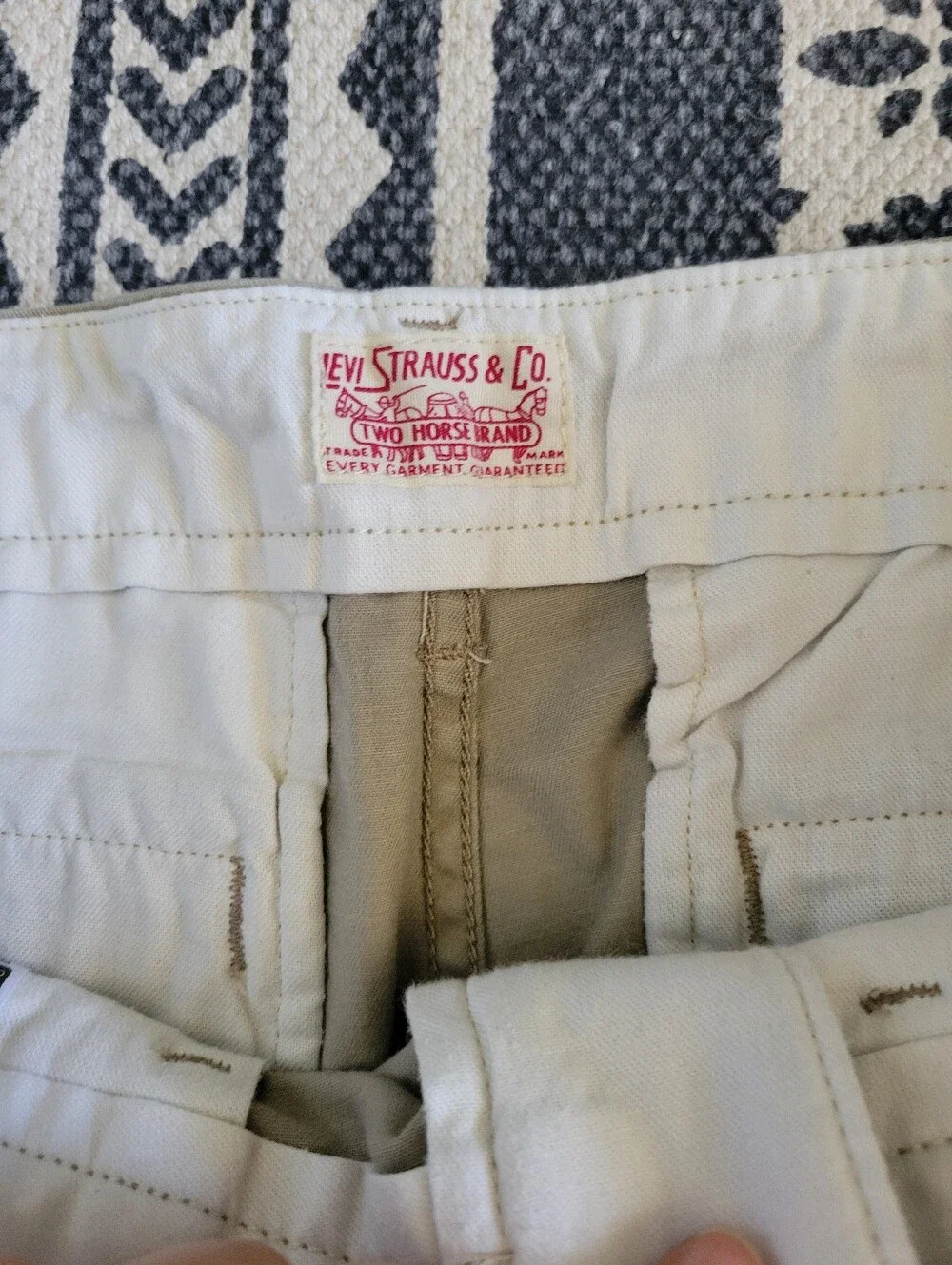 Levi's Khaki Straight-Leg Chinos - Light Tan 32x30
